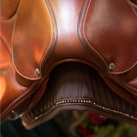 Kentucky Wellington Pearl jump saddle pad brown - Picture 6 of 15